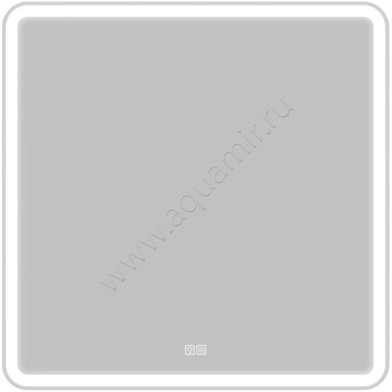 Зеркало с подсветкой BelBagno Marino SPCMAR800800LEDTCHWARM в интерьере