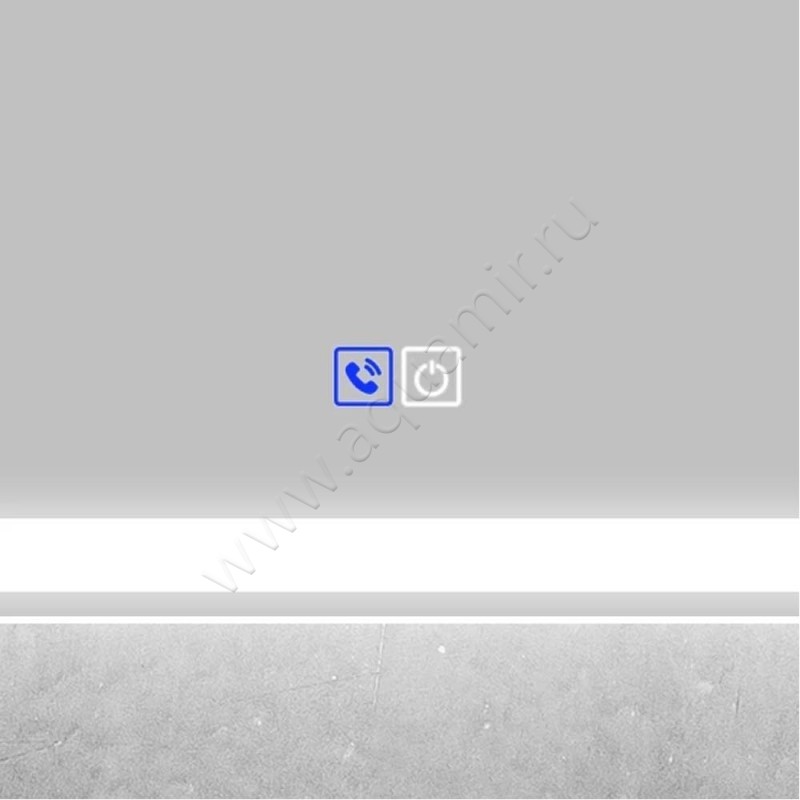 Зеркало с подсветкой BelBagno Marino SPCMAR600800LEDTCHPHONE в интерьере