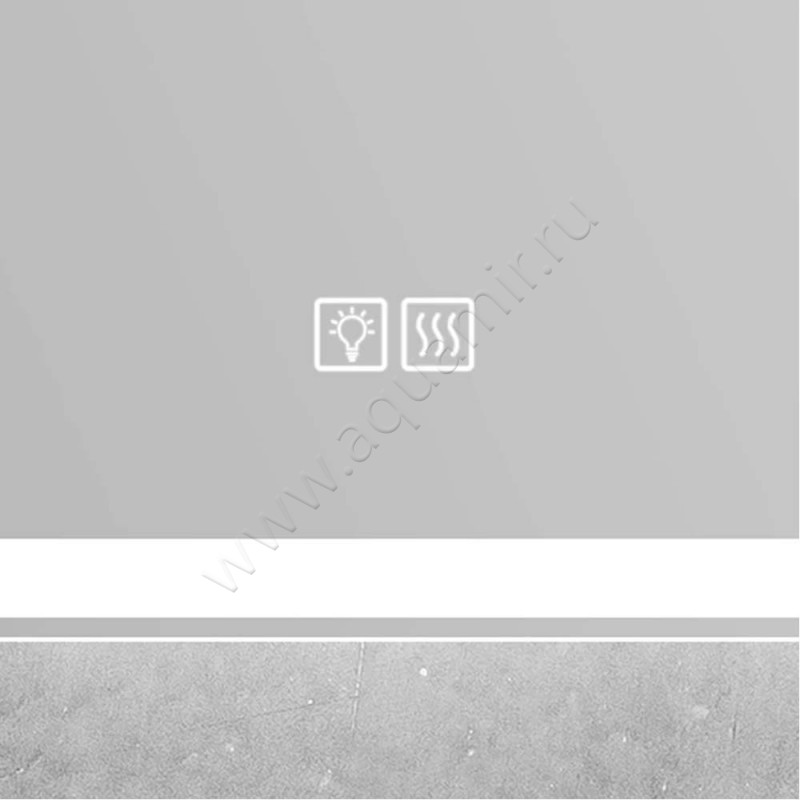 Зеркало с подсветкой BelBagno Marino SPCMAR900600LEDTCHWARM в интерьере