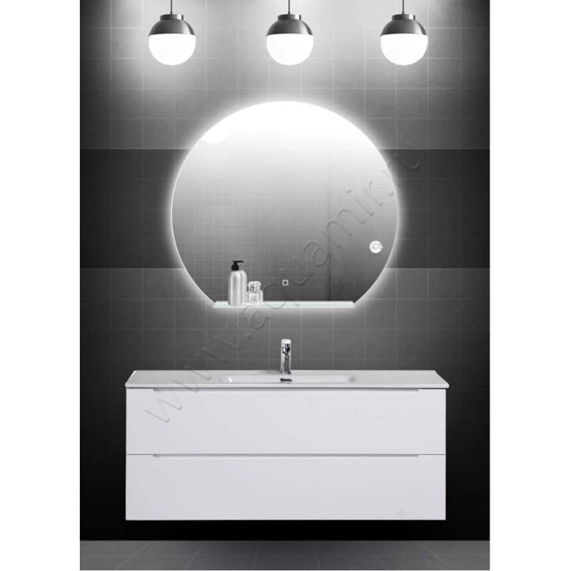 Зеркало с подсветкой BelBagno SPCRNG1000LEDTCHMENS в интерьере