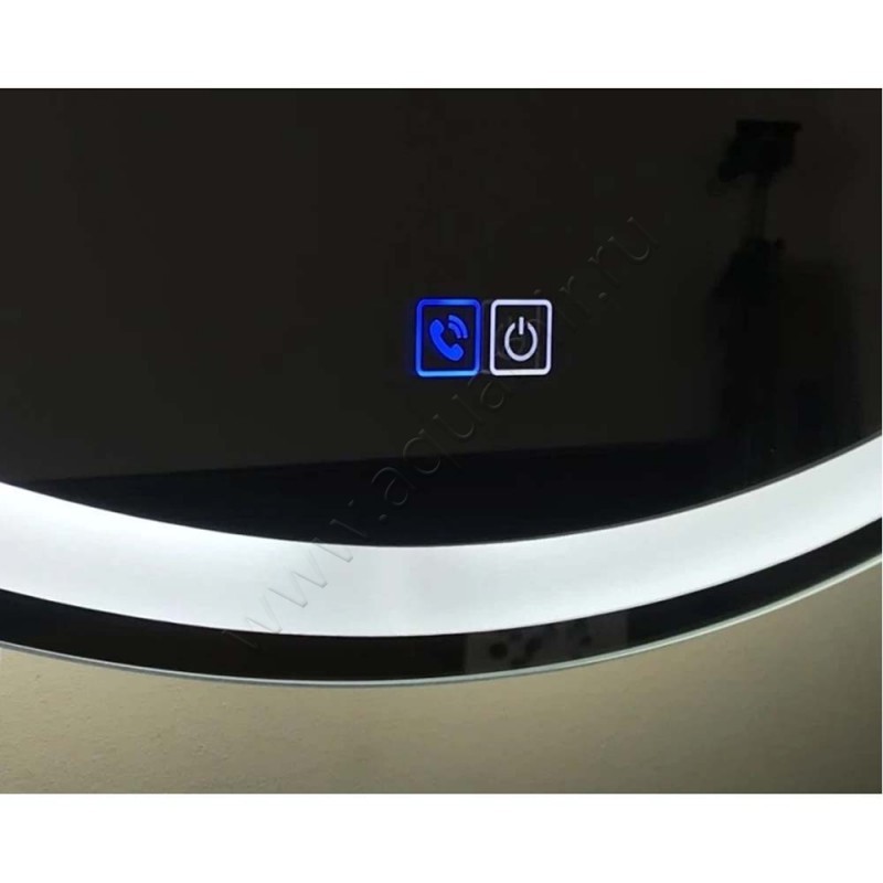 Зеркало с подсветкой BelBagno SPCRNG700LEDTCHPHONE в интерьере