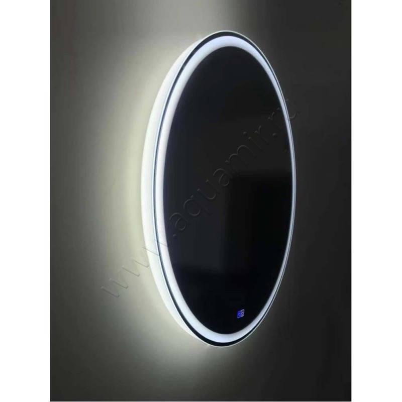 Зеркало с подсветкой BelBagno SPCRNG800LEDTCHPHONE в интерьере
