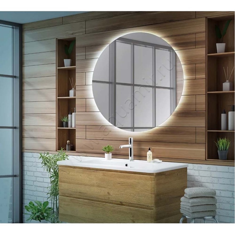 Зеркало с подсветкой BelBagno SPCINT900LED в интерьере