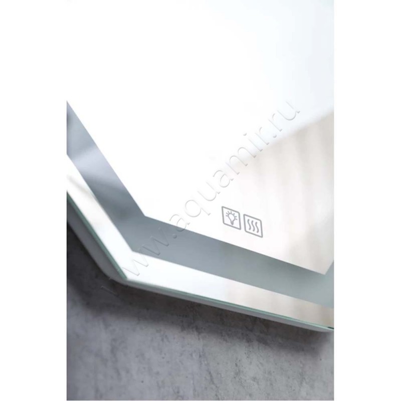 Зеркало с подсветкой BelBagno SPCOTT800800LEDTCHWARM в интерьере