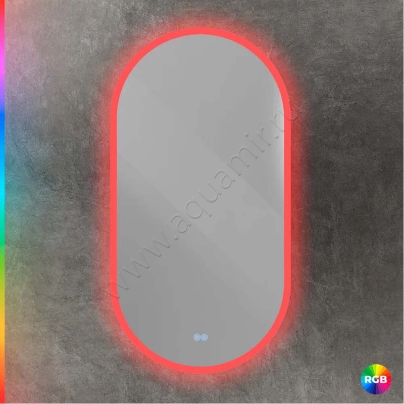 Зеркало с подсветкой Cezares CZRSPCELS500950RGBTCH в интерьере