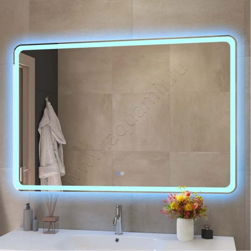 Зеркало с подсветкой Cezares CZRSPCMC1200800RGBTCH в интерьере