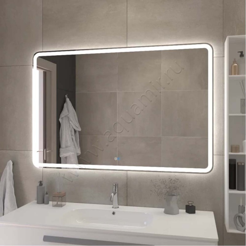 Зеркало с подсветкой Cezares CZRSPCMC1200800RGBTCH в интерьере