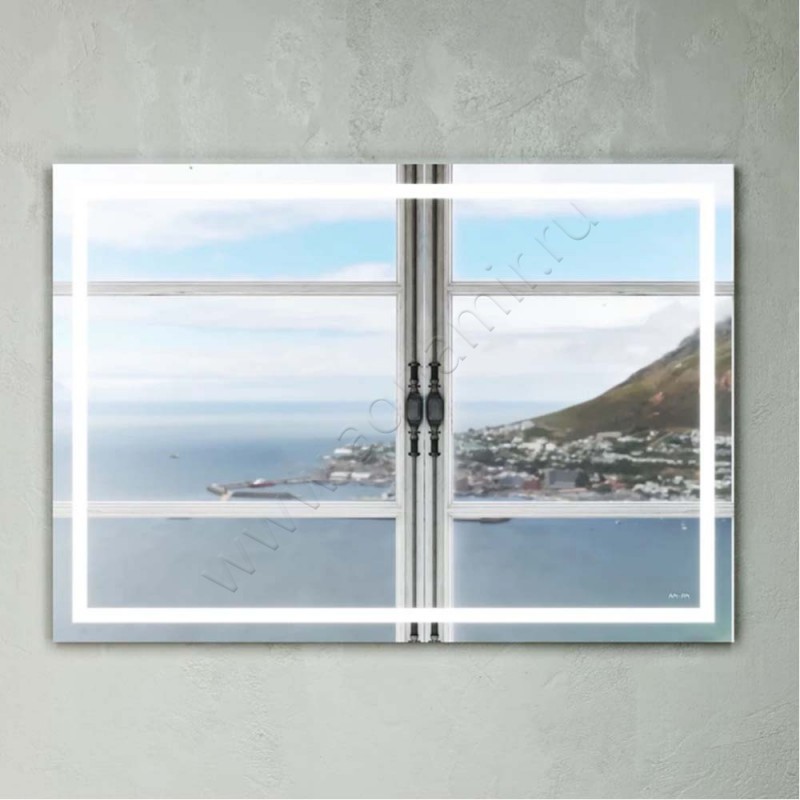 Зеркало с подсветкой AM.PM Gem M91AMOX1001WG в интерьере