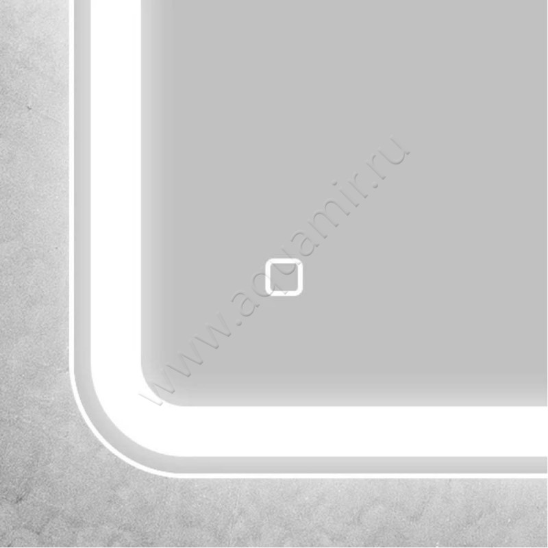 Зеркало с подсветкой BelBagno Marino SPCMAR600600LEDTCH в интерьере