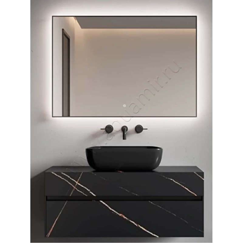 Зеркало с подсветкой Armadi Art 543120B в интерьере