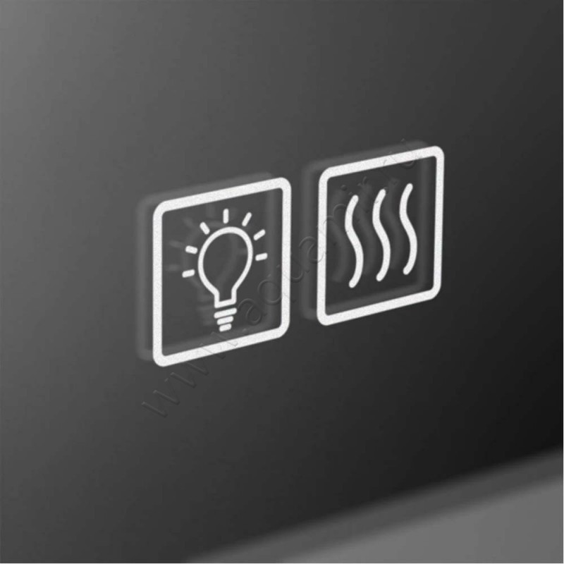 Зеркало с подсветкой BelBagno Marino SPCMAR600800LEDTCHWARM в интерьере