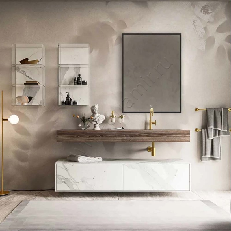 Зеркало с подсветкой Vincea VLM3VN600B в интерьере