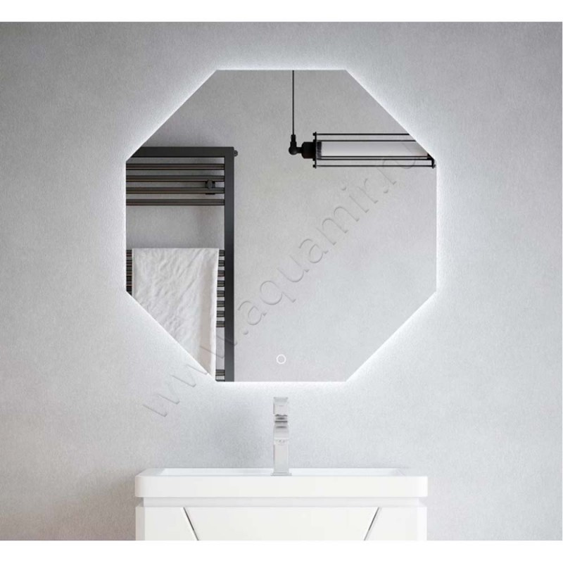 Зеркало с подсветкой Corozo Каре SD00000962 в интерьере