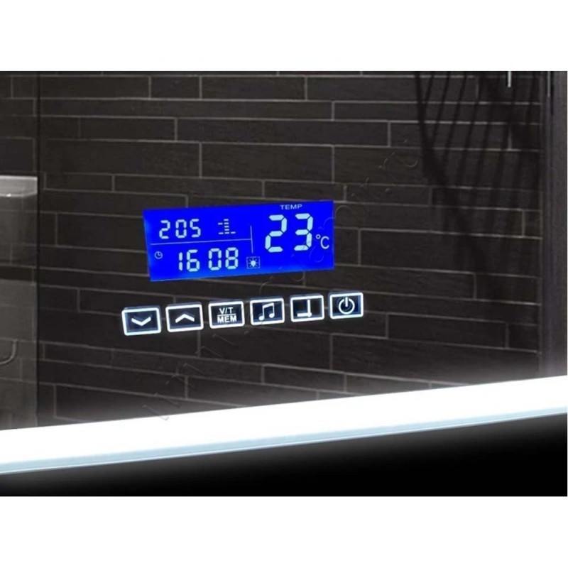 Зеркало с подсветкой Art&Max Genova AMGEN600800SFMFP в интерьере