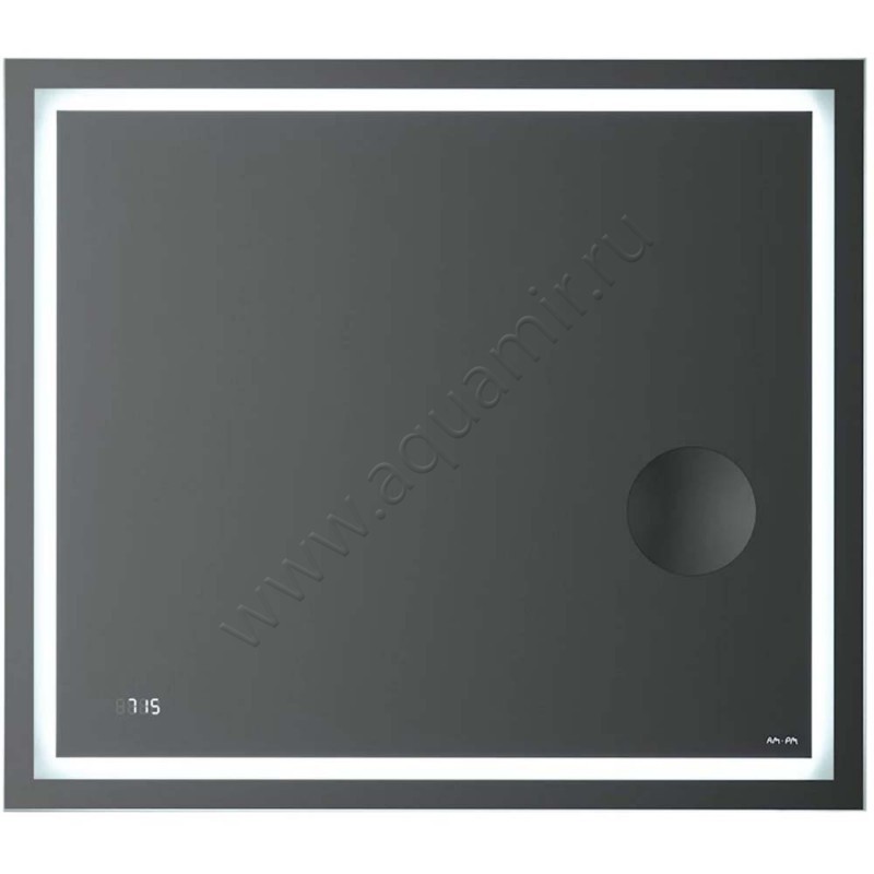 Зеркало с подсветкой AM.PM Gem M91AMOX0803WG в интерьере