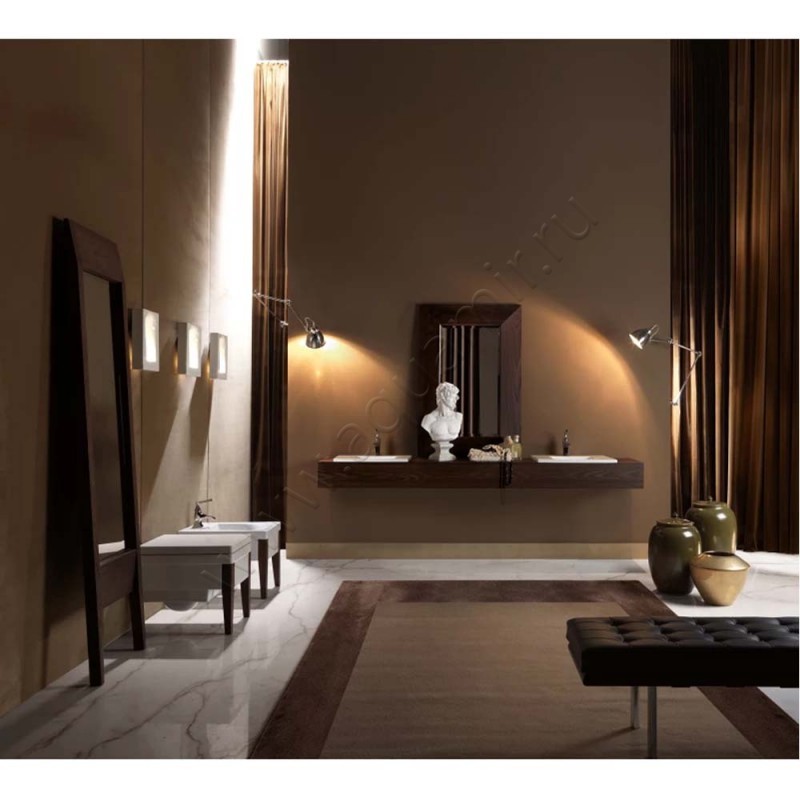 Зеркало Kerasan Bentley 918147 в интерьере