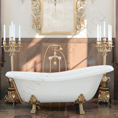 Ванна из литьевого мрамора Migliore Bella 170x80 23132 в интерьере