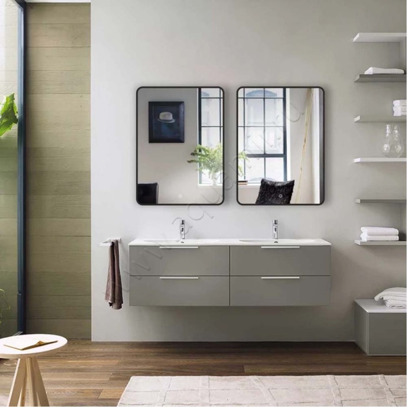 Зеркало с подсветкой Vincea VLM3VC500B в интерьере