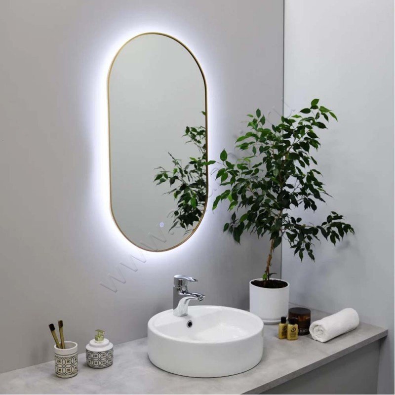 Зеркало с подсветкой Fixsen FX3100G в интерьере