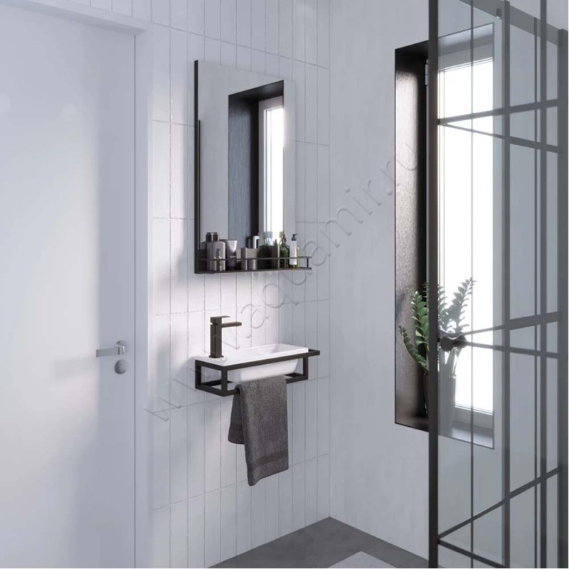 Зеркало Grossman Метрис 205001 в интерьере