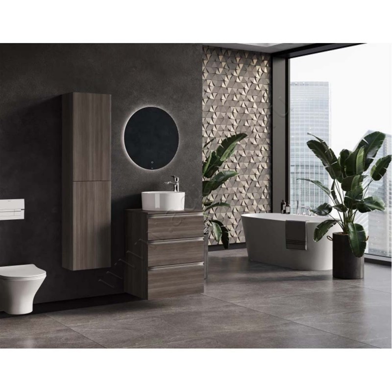 Шкаф-пенал Roca The Gap A857427402 в интерьере