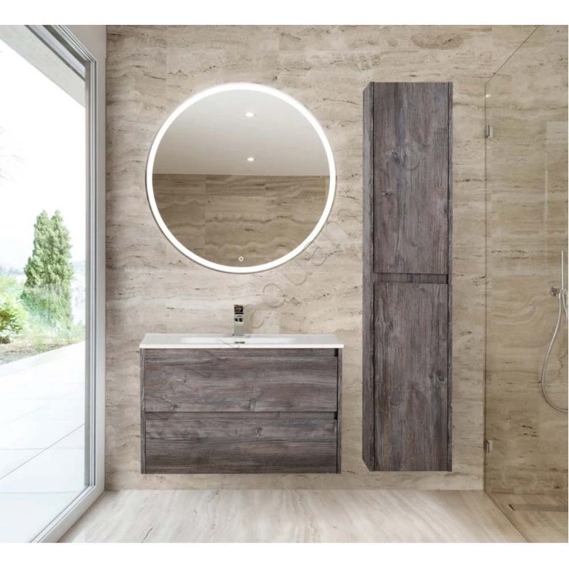 Шкаф-пенал BelBagno Kraft KRAFT16002ASCPPR в интерьере