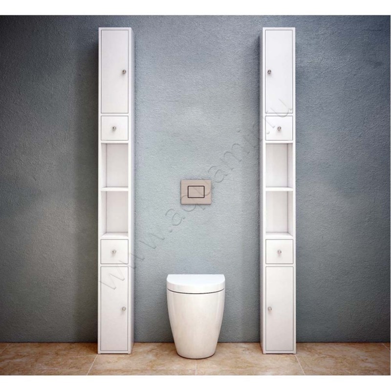 Шкаф-пенал Corozo Энри SD00000582 в интерьере