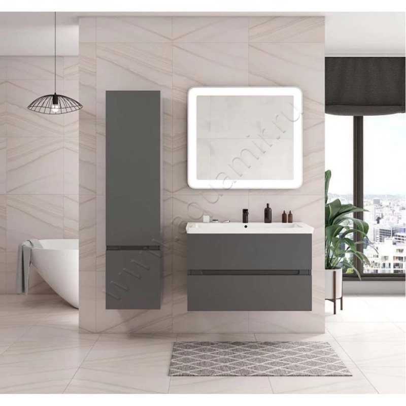 Шкаф-пенал Art&Max Techno AMTECHNO1600ACSOZB815L в интерьере