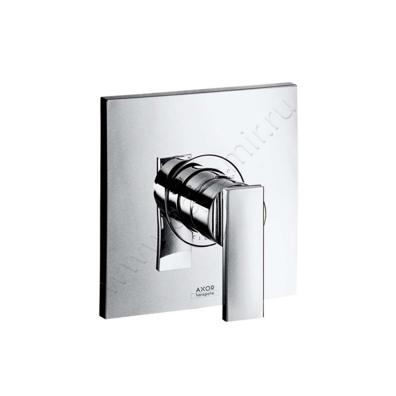 Однорычажный смеситель для душа Hansgrohe Axor Citterio 39655000 в интерьере