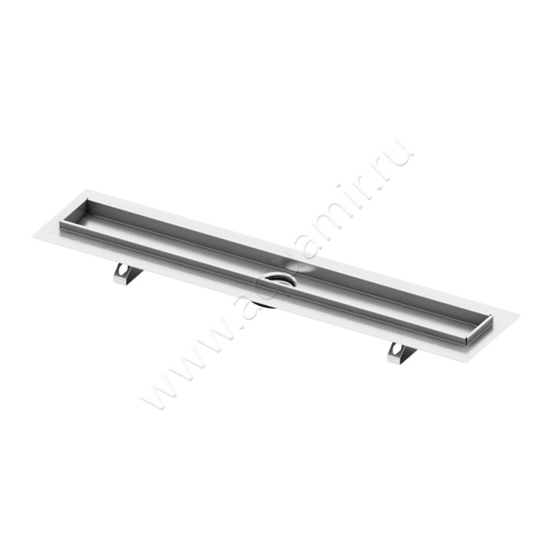 Канал дренажный с гидроизоляцией Seal System TECE Drainline 80 см 600800 в интерьере