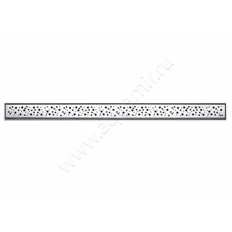 Решетка для слива TECE Drainline “drops” 70 см 600730 в интерьере