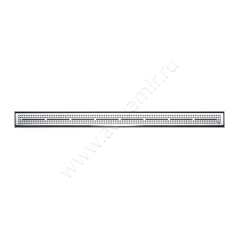 Решетка для слива TECE Drainline “quadratum” 120 см 601250 в интерьере