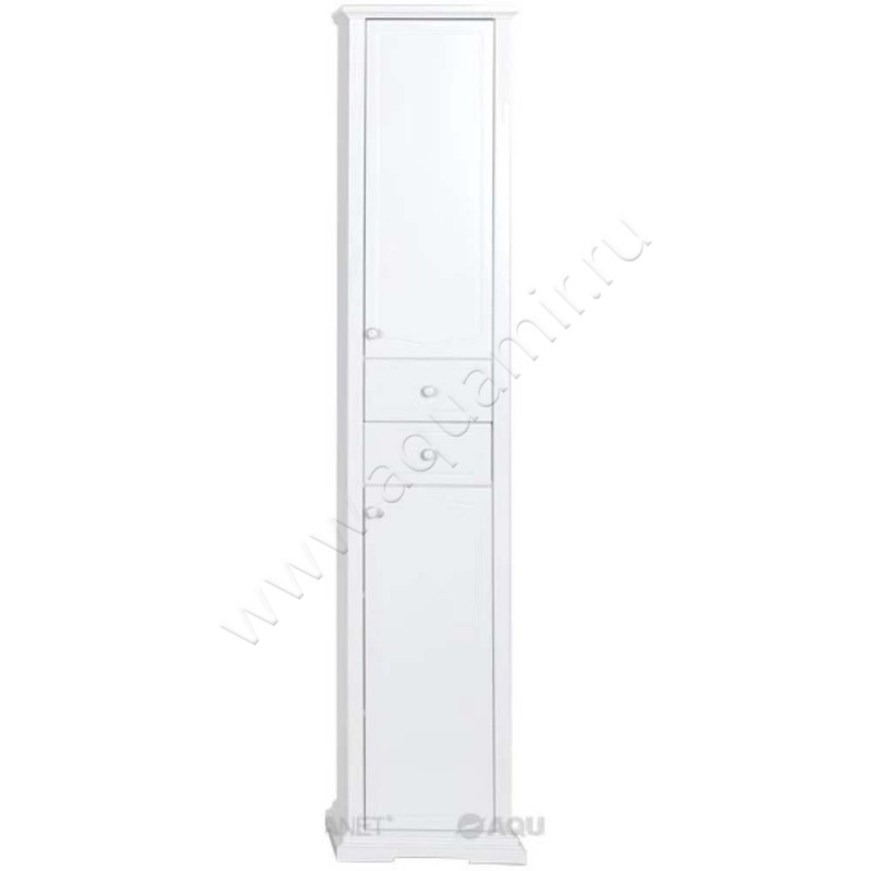 Шкаф-пенал Aquanet Лагуна 00175307 в интерьере