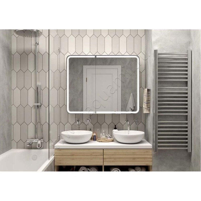 Зеркало-шкаф Art&Max Platino AMPla10008002DF в интерьере