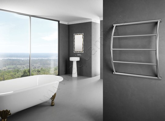 Полотенцесушитель водяной Cordivari Michela 54 см 3551690401001 в интерьере