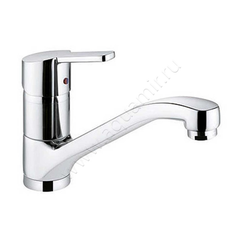 Однорычажный смеситель для кухни Kludi LOGO NEO 379130575 в интерьере