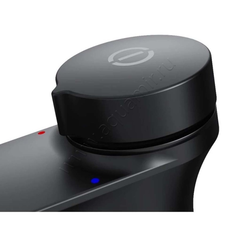 Смеситель для раковины AM.PM Inspire V2.0 черный матовый F50A02522 в интерьере
