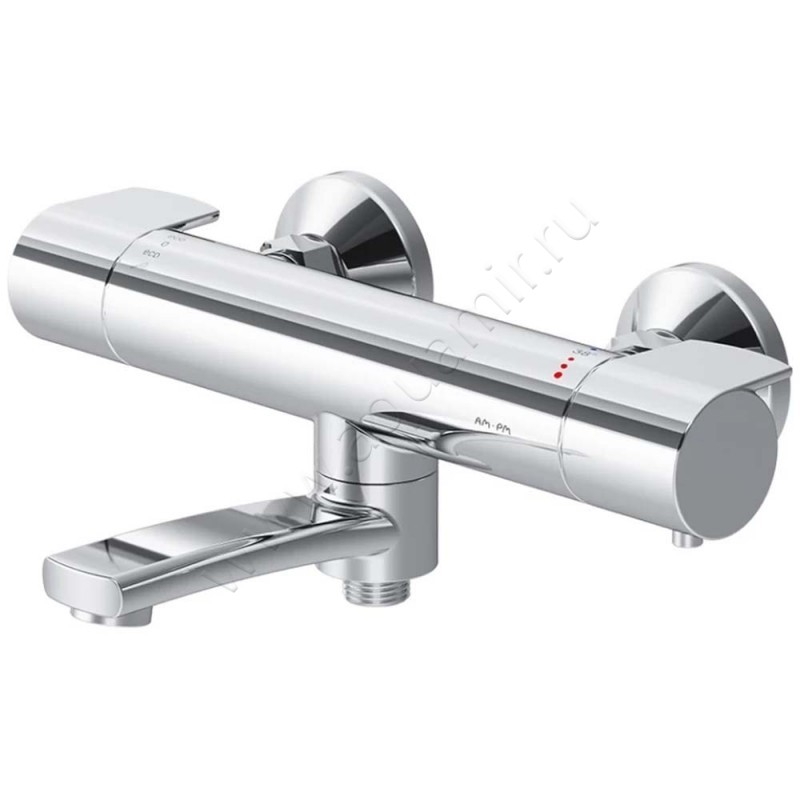 Смеситель для ванны AM.PM X-Joy F85A50000 в интерьере