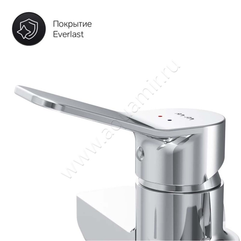 Смеситель для ванны AM.PM X-Joy с длинным изливом, хром F85A90000 в интерьере