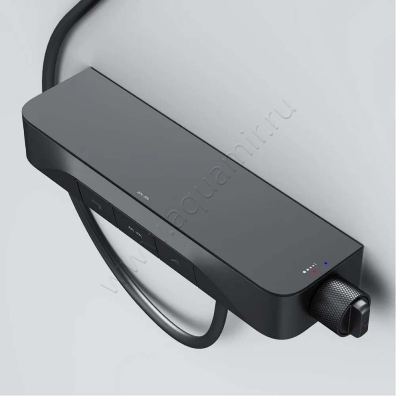 Смеситель для ванны AM.PM Func черный матовый F8F10522 в интерьере