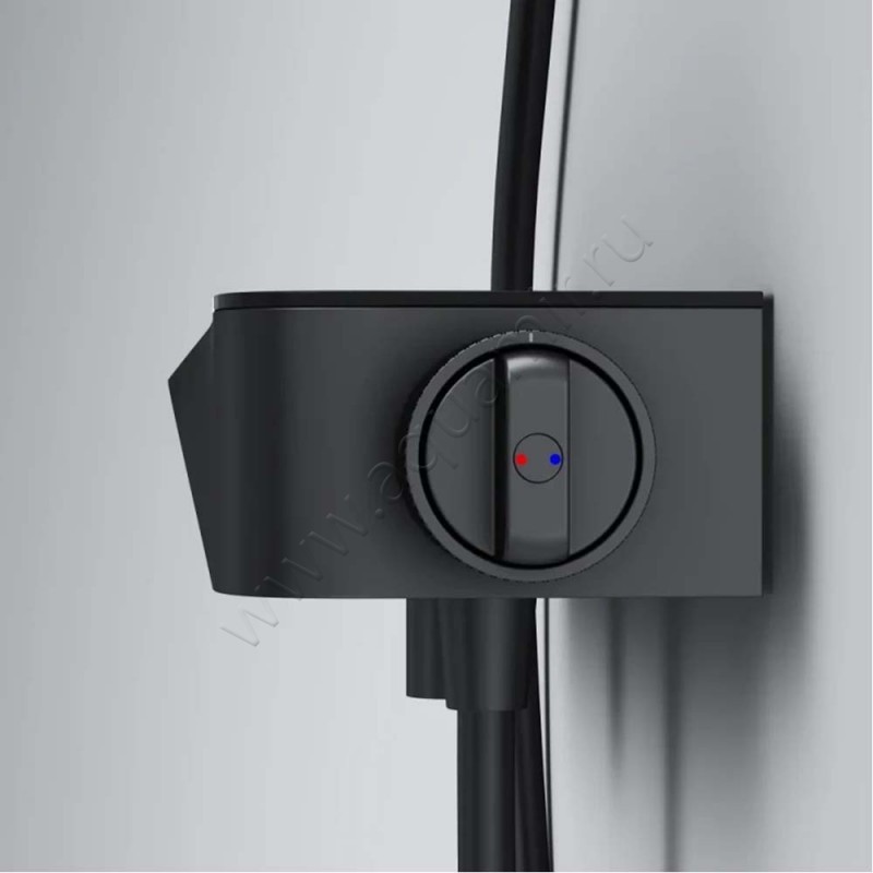 Смеситель для ванны AM.PM Func черный матовый F8F10522 в интерьере