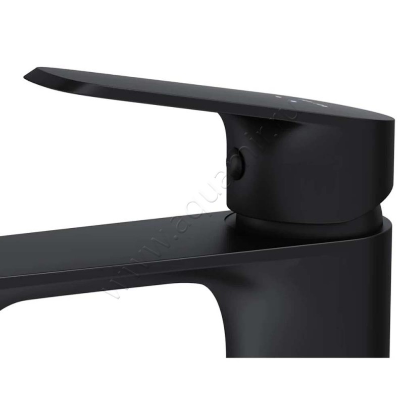 Смеситель для раковины AM.PM Func черный матовый F8F92022 в интерьере