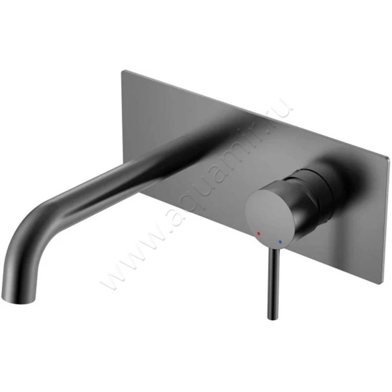 Смеситель Berges Wasserhaus Ventas R сталь матовый 076015 в интерьере