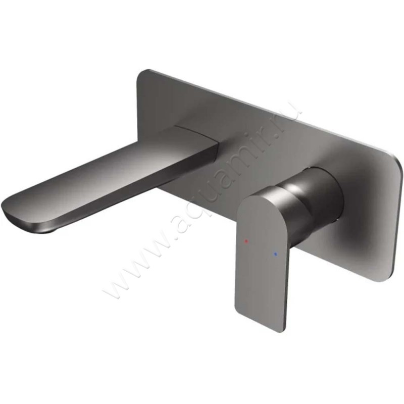 Смеситель Berges Wasserhaus Ventas S сталь матовый 076013 в интерьере