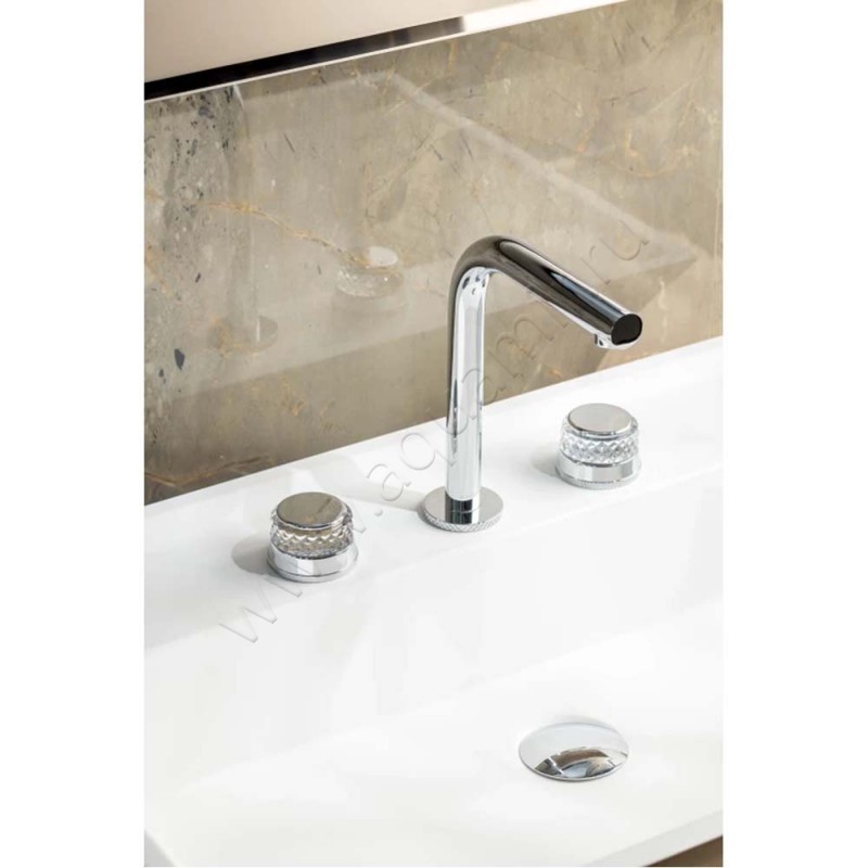 Смеситель для раковины Boheme Aura хром 152CRA в интерьере