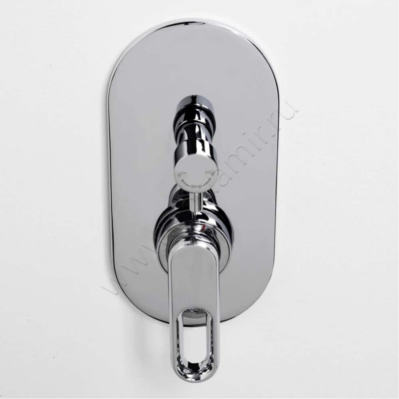 Смеситель Wasserkraft Kammel хром 1841 в интерьере