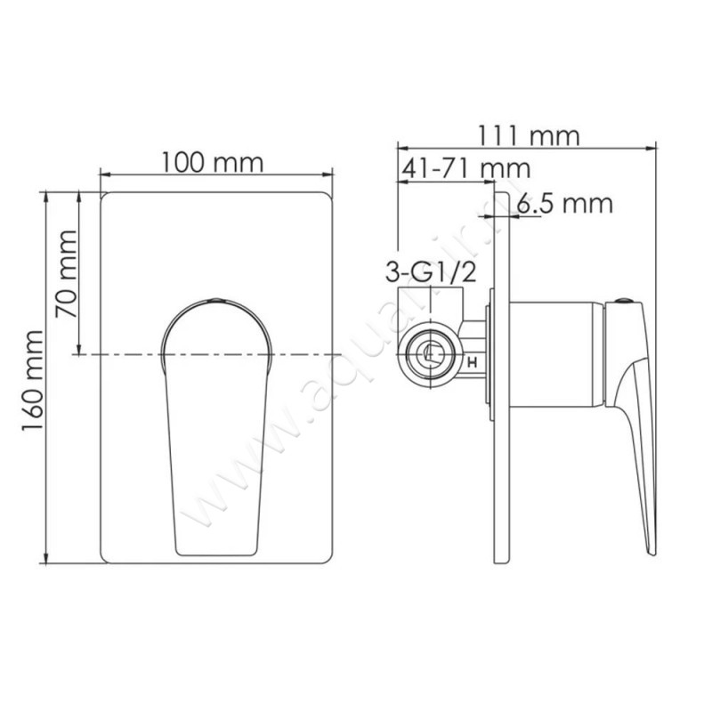 Смеситель Wasserkraft Wiese A84563 в интерьере