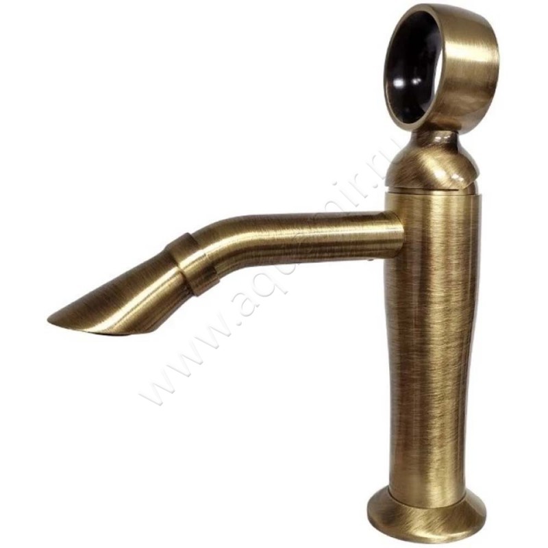 Смеситель для раковины Webert Opera бронза матовая OA830102065 в интерьере