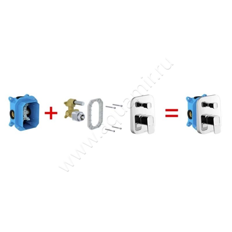 Смеситель Ravak 10 хром X070070 в интерьере