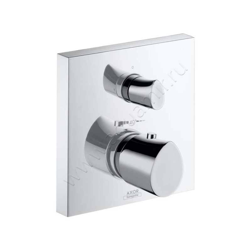 Термостатический смеситель для душа Hansgrohe Axor Starck Organic 12715000 в интерьере